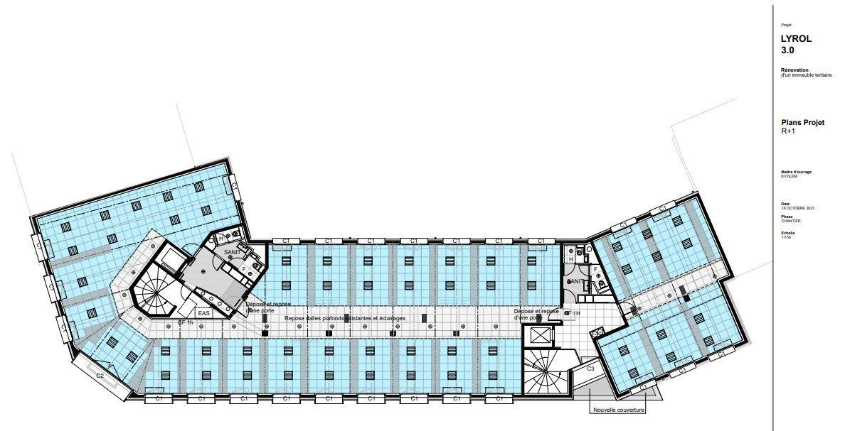 Bureau Lyon 1437m² Location bureau Lyon Rhône OLBUR2110038 31